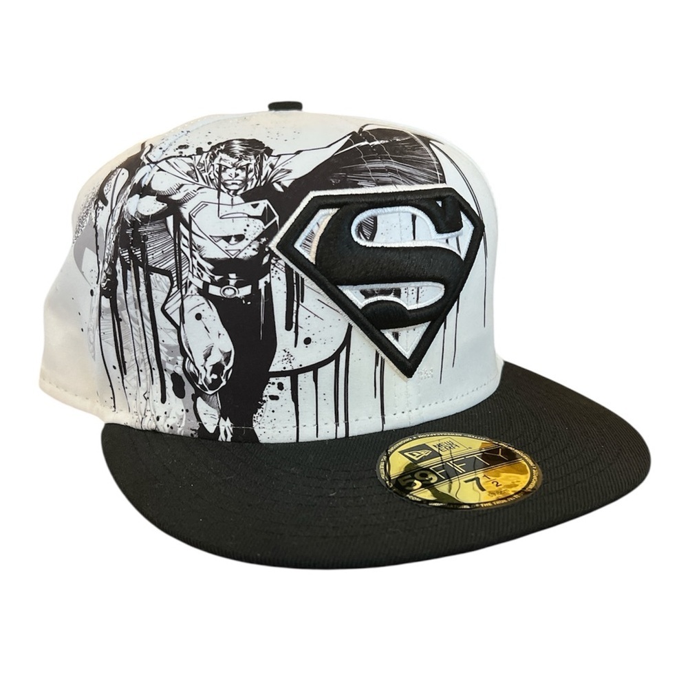 New Era Superman 59Fifty 7.5 DC Comics Cap